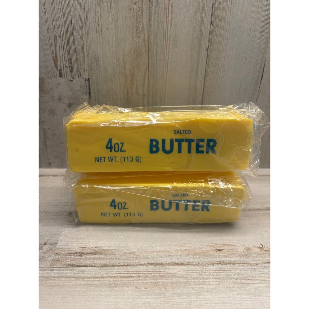 Lot of Two Sensory Squish Toy Butter Squishy NEW